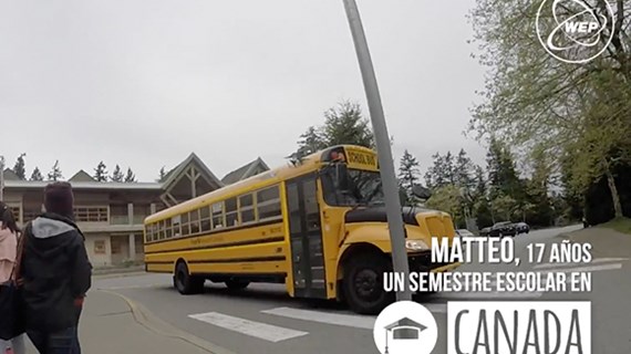 (video) Mi semestre escolar en Canada (Matteo) 